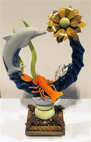 GOLD Winning Chocolate Showpiece at Scottish Culinary Championships